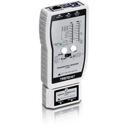 Trendnet TC-NT3 Probador de Cables RJ11-RJ12-RJ45-USB Plata